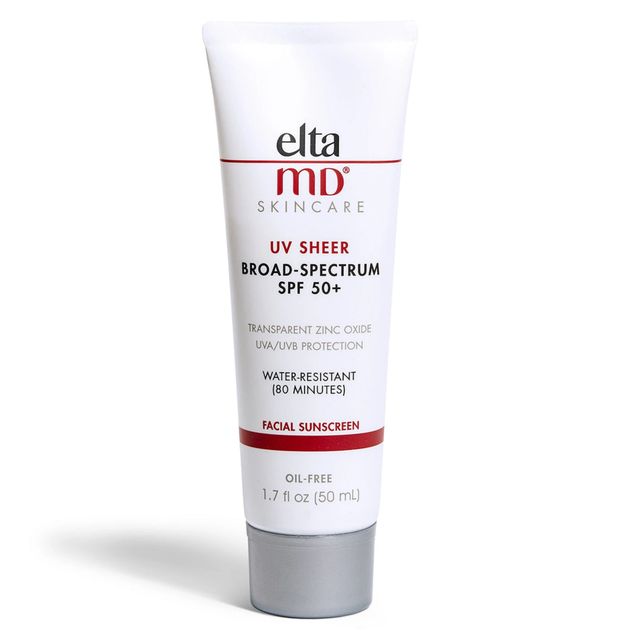 Elta MD UV Sheer Broad-Spectrum SPF 50, €60, instituteofdermatologists.ie